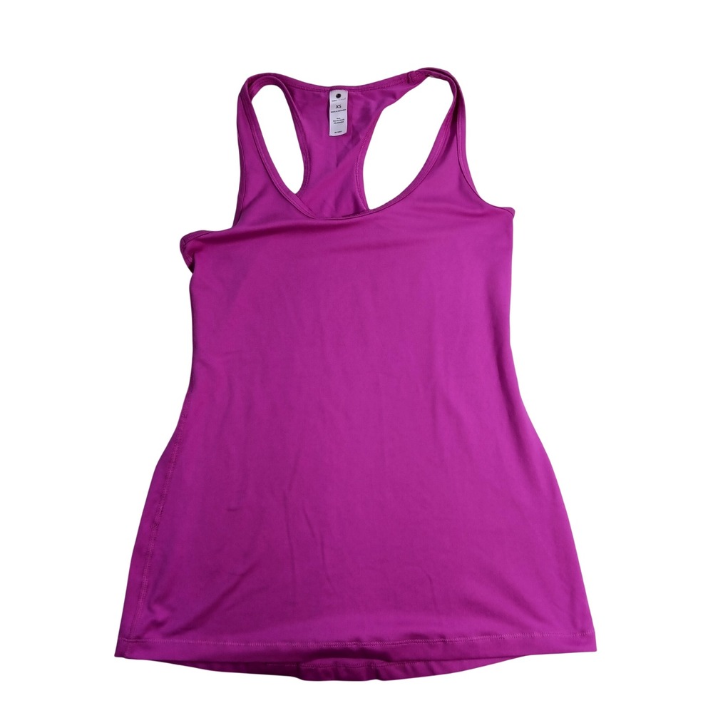 Yogalicious Racerback Tank Top Magenta Purple Activewear Womens XS